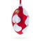 Florence Designer Jeweled Sea Shells Earrings Glass Egg Christmas Ornament 4 Inches
